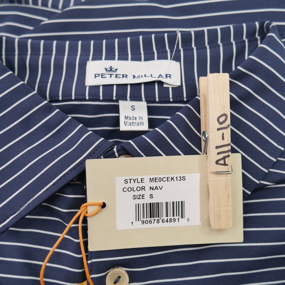 Peter Millar Mens Stretch Jersey Polo Shirt UPF50+ - Picture 7 of 9